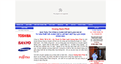 Desktop Screenshot of hoangnamphat.com