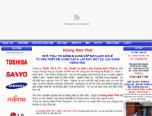 Tablet Screenshot of hoangnamphat.com